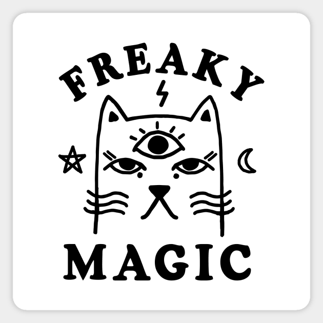 Freaky Magic Sticker by TroubleMuffin